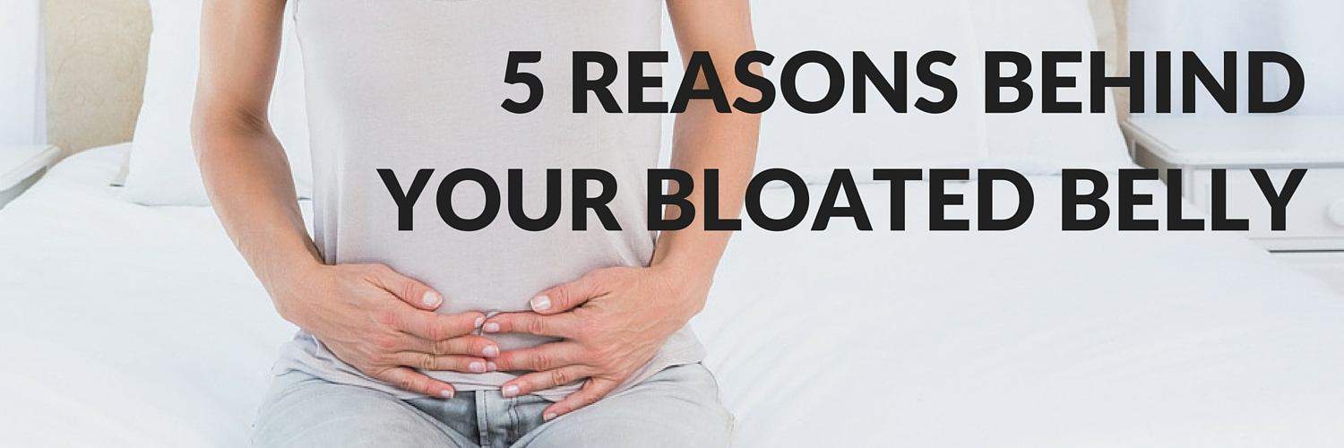 5 Reasons Behind Your Bloated Belly – Fact vs Fitness