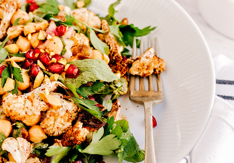 Low Histamine Cauliflower & Pomegranate Salad Recipe Fact vs Fitness